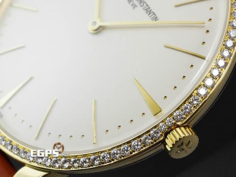 Vacheron Constantin 江詩丹頓 VC 傳承系列 81180/000R-9159 18K玫瑰金材質  簡約典雅 精鑲鑽石錶圈 6.79mm超薄厚度 手動上鏈 40mm