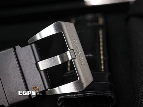 PANERAI 沛納海 Luminor 1950 3 Days GMT Power Reserve PAM01321 經典三明治面盤 淡褐色夜光時標 菸草面 藍色小秒針 PAM1321 三日鍊 GMT 兩地時間 動能儲存顯示 2023年台灣公司貨 自動上鍊  44mm