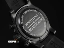 BREITLING 百年靈 復仇者 12H 復仇者 颶風腕錶  Avenger Series  Hurricane XB0170E4 <font color=#ff00ff>超輕量Breitlight特殊合成材質</font> <font color=#FF0000> 2019年保單 台灣公司貨 </font> 自動上鏈 50mm