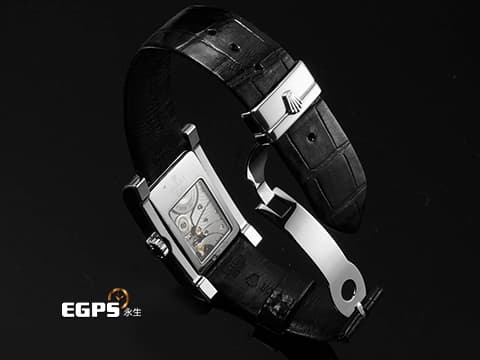 ROLEX 勞力士 Cellini Prince 5441/9 徹里尼 王子 18K白金材質  原廠鑲嵌鑽石面盤   透明錶背  手上鏈 29x45mm