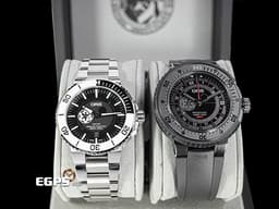 ORIS 豪利時 Star Wars Limited Edition <font color="#05f0f0">星際大戰 潛水錶 限量套錶</font><br>ProDiver GMT <font color="#0582f5">Darth Vader 達斯維達 黑武士</font> 0174877487784 兩地時區 自動上鍊 49mm<br>Aquis Small Second <font color="#0582f5">Stormtrooper 帝國風暴兵</font> 0174377344184 小秒針 自動上鍊 43.5mm