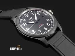 IWC 萬國錶 Pilot's Top Gun 飛行員&nbsp;<span style="color: rgb(0, 128, 255);">海軍空戰部隊&nbsp;</span><font color="#0080ff">捍衛戰士</font>&nbsp;IW326906 五日鍊 黑陶瓷+鈦金屬材質&nbsp;<font color="#FF0000">2025年保卡 EasX-CHANGE快拆錶帶</font>&nbsp;自動上鍊 41mm
