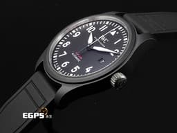 IWC 萬國錶 Pilot's Top Gun 飛行員&nbsp;<span style="color: rgb(0, 128, 255);">海軍空戰部隊&nbsp;</span><font color="#0080ff">捍衛戰士</font>&nbsp;IW326906 五日鍊 黑陶瓷+鈦金屬材質&nbsp;<font color="#FF0000">2025年保卡 EasX-CHANGE快拆錶帶</font>&nbsp;自動上鍊 41mm