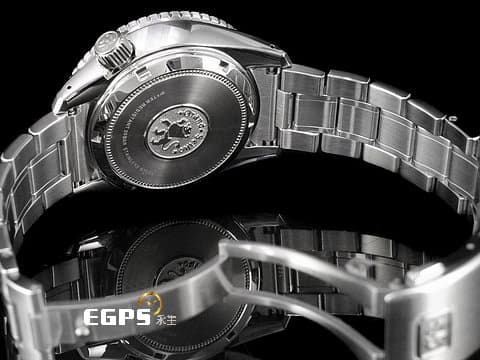 GRAND SEIKO 特級精工 Sport Collection SBGJ277 GMT兩地時間 SnowValley雪溪&nbsp;綠色陶瓷錶圈 雪白色紋理面盤 不鏽鋼材質&nbsp;2025年保卡&nbsp;自動上鍊 44.2mm
