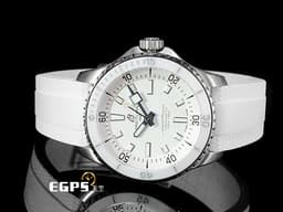 BREITLING 百年靈 Superocean 36 超級海洋 A17377211A1S1 <font color="#F0F0F0">白色面盤 陶瓷錶圈</font> 不鏽鋼 大三針 <font color="#FF0000">2025年保單</font> 潛水錶 自動上鍊 36mm
