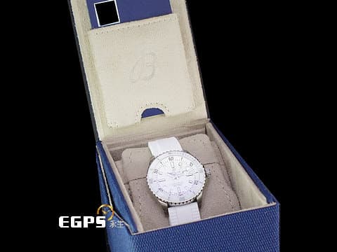 BREITLING 百年靈 Superocean 36 超級海洋 A17377211A1S1 白色面盤 陶瓷錶圈 不鏽鋼 大三針 2025年保單 潛水錶 自動上鍊 36mm