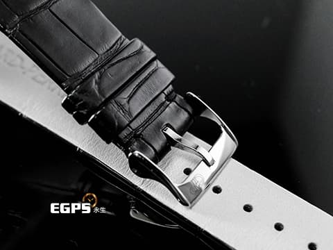 Girard-Perregaux 芝柏 GP錶 1966系列 49525D-53A-1A1-BK6A 原廠鑲嵌頂級天然美鑽鑽圈、鑽石時標 49525 D 經典 大三針 18K白金材質 2025年保單 自動上鍊 38mm
