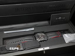 Bell &amp; Ross 柏萊士 Instruments系列 BR-03 Chrono Blacktrack 黑陶瓷 <font color="#4F4F4F">Shaw Harley Davidson 哈雷機車聯名款</font> BR03-94-BTR-CE/SCA 計時碼表 <font color="#FF0000">限量500只 2024年保單 台灣公司貨</font> 自動上鍊 42mm