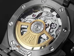 Audemars Piguet 愛彼 AP錶 Royal Oak Offshore 皇家橡樹 離岸型 26238TI.OO.2000TI.01 鈦金屬材質 <font color=#ffffff>灰黑色「Petite Tapisserie」格紋面盤</font> <font color=#FF0000>2022年保卡 最新易換式錶帶系統 附原廠膠帶錶帶</font> 自動上鍊 42mm