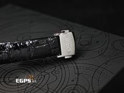 ORIS 豪利時 Artelier Date 藝術家 系列 0156176874051 <font color="#4169e1">白色放射紋面盤</font> 大三針 不鏽鋼 <font color="#FF0000">2025年保單</font> 自動上鍊 31mm