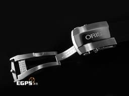 ORIS 豪利時 Aquis Date 時間之海 0174376734137-07 4 26 34EB 不鏽鋼材質 <font color="#64c51f"> 綠色陶瓷錶圈 500米防水 </font> <font color="#FF0000"> 2025年保卡</font> 自動上鍊 46mm
