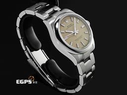 ROLEX 勞力士 Oyster Perpetual 31 經典 蠔式恆動型 277200 <font color="#f7ecb6">最新款 米色噴漆面盤</font>&nbsp;OP31 不鏽鋼 大三針&nbsp;<font color="#FF0000">2025年保卡 </font>自動上鍊 31mm
