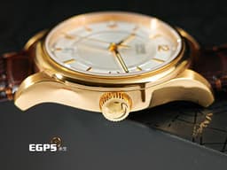 ORIS 豪利時 Classic Date 經典系列 7578 大三針&nbsp;<font color="#E0E0E0">銀白色面盤</font>&nbsp;0173375784831&nbsp;<font color="#fdb686">PVD塗層不鏽鋼錶殼</font>  <font color="#FF0000">2025年保單</font> 自動上鍊 37mm