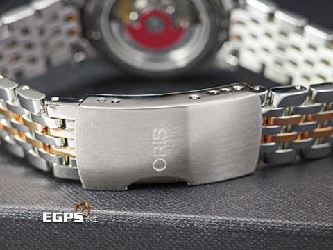 ORIS 豪利時 Classic Date 經典系列 7578&nbsp;銀白色面盤&nbsp;0173375784351 大三針&nbsp;PVD塗層不鏽鋼錶圈  2025年保單 自動上鍊 37mm