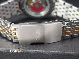 ORIS 豪利時 Classic Date 經典系列 7578&nbsp;<font color="#E0E0E0">銀白色面盤</font>&nbsp;0173375784351 大三針&nbsp;<font color="#fbb383">PVD塗層不鏽鋼錶圈</font>  <font color="#FF0000">2025年保單</font> 自動上鍊 37mm