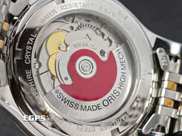ORIS 豪利時 Classic Date 經典系列 7578&nbsp;<font color="#E0E0E0">銀白色面盤</font>&nbsp;0173375784351 大三針&nbsp;<font color="#fbb383">PVD塗層不鏽鋼錶圈</font>  <font color="#FF0000">2025年保單</font> 自動上鍊 37mm