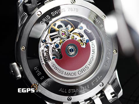 ORIS 豪利時 Artelier Skeleton 藝術家 7670 鏤空面盤 隱藏在錶面下機芯之美 0173476704051 不鏽鋼 大三針 2025年保單 自動上鍊  40mm