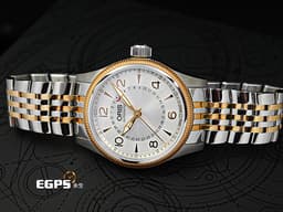 ORIS 豪利時 Big Crown Pointer Date 大錶冠 7679-43 指針式日期 <font color="#FFE6D9">玫瑰金PVD塗層不鏽鋼 半金款</font> 0175476794361 飛行錶 <font color="#FF0000">2025年保卡</font> 自動上鍊 40mm