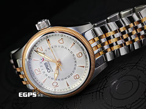 ORIS 豪利時 Big Crown Pointer Date 大錶冠 7679-43 指針式日期 玫瑰金PVD塗層不鏽鋼 半金款 0175476794361 飛行錶 2025年保卡 自動上鍊 40mm