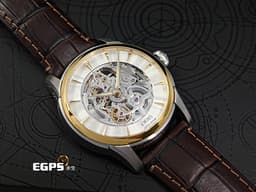 ORIS 豪利時 Artelier Skeleton 藝術家 7670 鏤空面盤 0173476704351 <font color="#f5dea8">黃金PVD塗層不鏽鋼 半金款</font> 大三針 <font color="#FF0000">2025年保單</font> 自動上鍊 40.5mm