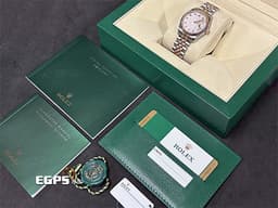 ROLEX 勞力士 Oyster Perpetual Datejust 31 178271 不鏽鋼&18K玫瑰金材質 半金款 <font color=#ffd9aa>紀念型面盤 原廠鑽石時標 </font>  <font color=#FF0000> 2018年保卡 </font> 自動上鍊 31mm