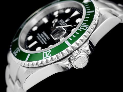 ROLEX 勞力士 Submariner 16610LV 潛航者 不鏽鋼材質  初代綠水鬼 科米蛙 台灣公司貨 配件齊全 收藏逸品&nbsp;自動上鍊 40mm