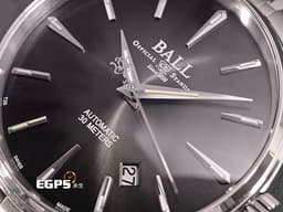 BALL WATCH 波爾錶 TRAINMASTER NM9080D-S1J-BK 黑色面盤 不鏽鋼 <font color=#FF0000>2025保單 3H自體發光微型氣燈</font> 自動上鍊 40mm