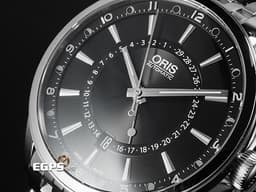 ORIS 豪利時 Artix 01 761 7691 4054 不鏽鋼材質 鍊帶款 <font color=#ffff00>指針式月亮週期錶</font>  <font color=#FF0000>2025年保卡 </font> 自動上鍊 42mm