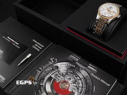 ORIS 豪利時 Big Crown Complication 大錶冠系列 01 582 7678 4361-07 8 20 32 <font color="#f3baa1">玫瑰金PVD塗層不鏽鋼 半金款</font> <font color="#f9e2c3">月相盈虧 星期日期 兩地時間</font> <font color="#FF0000">2025年保卡</font> 自動上鍊 40mm