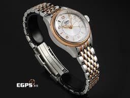 ORIS 豪利時 Big Crown 大錶冠系列 01 594 7680 4361-07 8 14 32 <font color="#fde37e">玫瑰金PVD塗層不鏽鋼錶圈</font> <font color="#E0E0E0"> 銀白色面盤 </font> <font color="#FF0000">2025年保卡 </font> 自動上鍊 29mm