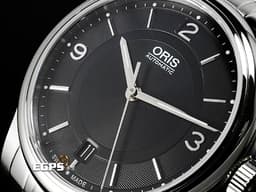ORIS 豪利時 Classic 經典系列 01 733 7578 4034-07 8 18 61 不鏽鋼材質 鍊帶款 <font color="#FF0000">2025年保卡 </font> 自動上鍊 37mm