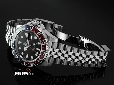 ROLEX 勞力士 GMT-Master II 格林威治型 126710 BLRO 紅藍雙色陶瓷框 可樂圈 126710BLRO 兩地時區 2025年保卡 Pepsi 百事圈 紀念型（Jubilee）五銖錶帶 自動上鍊 40mm