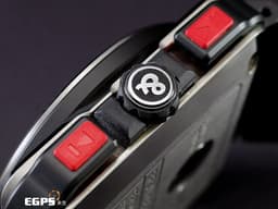 Bell & Ross 柏萊士 BR-X1 Skeleton Chronograph Red Edition 計時碼表 <font color=#CE0000>紅色鏤空面盤</font> BR-X1-CE-TI-BTQ 黑陶瓷 鈦金屬 <font color=#FF0000>限量50只</font> 自動上鍊 45mm