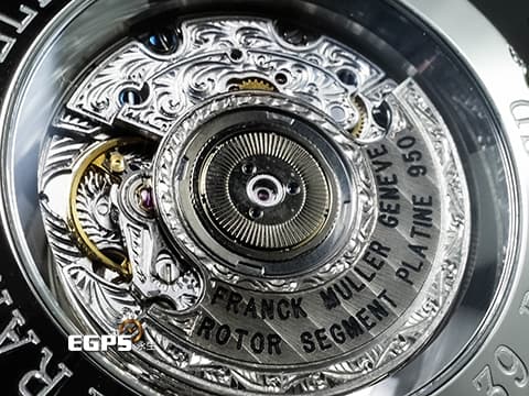 FRANCK MULLER 法蘭穆勒 Double Mystery 雙重神秘 DM39D2RCD 18K白金材質 原廠鑲鑽 滿天星鑽石面盤（共652顆寶石） 綠色寶石指針、時標  新錶訂價約：2,584,000元 自動上鍊 39mm