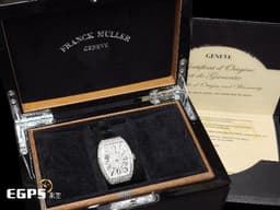 Franck Muller 法蘭穆勒 FM Vanguard Lady V32 黑色 <font color="#FF0000">精鑲鑽石，滿天星鑽石面盤</font> 不鏽鋼材質 石英腕錶 32x42.3mm