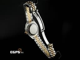 ROLEX 勞力士 Lady Date-Just 279173 DJ28 不鏽鋼&amp;18K黃金半金材質 <font color="#a4f9e4">稀少&nbsp;條紋薄荷綠色面盤</font>&nbsp;<font color="#FF0000">2021年保卡</font> 自動上鍊 28mm