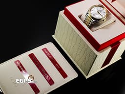 OMEGA 歐米茄 Seamaster 海馬 Aqua Terra 150 系列 22020382002002&nbsp;<font color="#f7df45">Moonshine金材質 半金款 搭配銀白色太陽紋面盤</font>&nbsp;<font color="#FF0000">2026年保卡 僅試戴極新品 台灣公司貨</font>&nbsp;自動上鍊 38mm