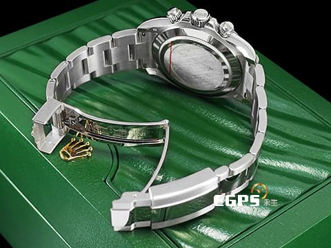 ROLEX 勞力士 Cosmograph Daytona 宇宙計時型 迪通拿 116509NC 計時碼表 18K白金 已停產絕版鑽石時標珍珠貝母 搭配三眼塘金小錶盤 2021年保卡 自動上鍊 40mm