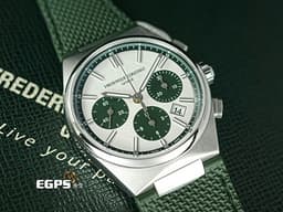 Frederique Constant 康斯登 Highlife Automatic Chronograph 雋雅系列 <font color="#ada9a9">白熊貓面盤</font> 計時碼表 FC-391SGR4NH6 不鏽鋼 <font color="#FF0000">&nbsp;2025年台灣公司貨</font><font color="#ff0000">&nbsp;快拆裝置 附原廠金屬錶帶 限量1888只</font>&nbsp;自動上鍊 41mm