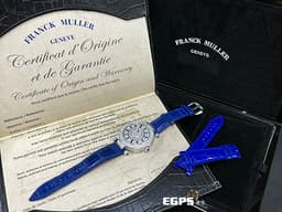 FRANCK MULLER  FM  法蘭穆勒 Double Mystery 神秘 DM42D2RCD <font color=#FF0000> 原鑲滿天星鑽石面盤、雙排鑽圈、鑽耳、鑽扣 </font> 18K白金材質 自動上鍊 42mm