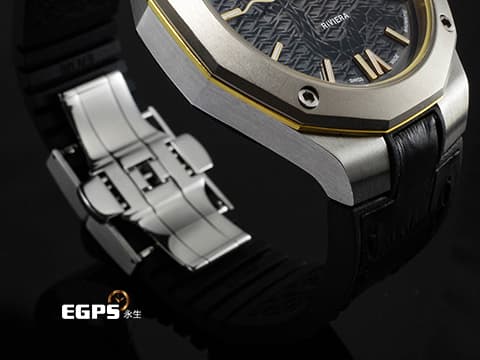 BAUME &amp; MERCIER 名仕 Riviera M0A10785 不鏽鋼材質 蛇年特別版 蛇形圖案花紋面盤 2025年保卡 全球限量200支&nbsp;自動上鏈 39mm