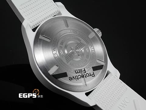 IWC 萬國錶 Pilot's Top Gun 飛行員 海軍空戰部隊 TOP GUN「太浩湖」特別版 IW328104 白色陶瓷材質 5日動力儲存 2023年保單 自動上鍊 41mm