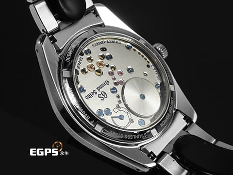 GRAND SEIKO 特級精工 GS 精工 Heritage Collection&nbsp;44GS問世55週年 紀念款 【月天心】 深藍色放射壓紋面盤&nbsp;SBGY009 不鏽鋼材質&nbsp;2024年保卡 限量1500只 附原廠不鏽鋼鏈帶&nbsp;手動上鍊 41mm