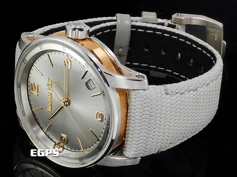 Audemars Piguet 愛彼 AP CODE 11.59系列 15210CR.OO.A008KB.01 18K白金與玫瑰金材質 太陽紋灰色亮漆錶面  2022年卡&nbsp;自動上鍊 41mm