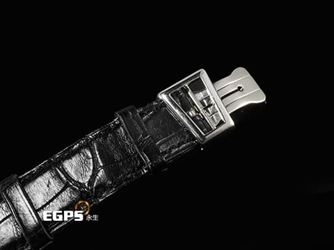 VACHERON CONSTANTIN 江詩丹頓 1972  系列 37510/000G 18K白金材質 銀色拉絲面盤 原廠鑲嵌鑽石錶圈 26 x 36.5mm