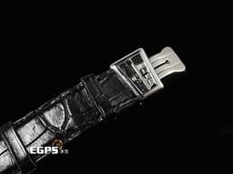 VACHERON CONSTANTIN 江詩丹頓 1972  系列 37510/000G 18K白金材質 <font color="#05f0f0">銀色拉絲面盤 原廠鑲嵌鑽石錶圈</font> 26 x 36.5mm