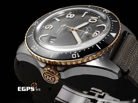 Glashutte Original 格拉蘇蒂 SeaQ Panorama Date 1-36-13-04-91-34 18K玫瑰金材質 半金款&nbsp;經典大日期窗&nbsp;2023年12月保卡&nbsp;自動上鍊 43.2mm