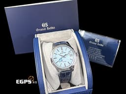 GRAND SEIKO 特級精工 GS 精工 Elegance系列 Spring Drive機芯<font color="#78bae3">「Blue Skies and Driven snow」藍雪面 藍雪姬</font>&nbsp;SBGA407 動能顯示 不鏽鋼&nbsp;<font color="#ff0000">2026年保單</font> 自動上鏈 40.2mm