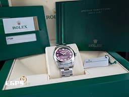 ROLEX 勞力士 Oyster Perpetual 31 蠔式恆動型 177200&nbsp;<font color="#d76ddb">紫色面盤 魔幻紫</font>&nbsp;OP31 經典 不鏽鋼 大三針&nbsp;<font color="#FF0000">2020年台灣公司貨&nbsp;</font>自動上鍊 31mm