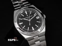 Vacheron Constantin 江詩丹頓 VC錶 Oversea 縱橫四海 4500V/110A-B483 黑色面盤 不鏽鋼<font color="#FF0000">&nbsp;易拆卸替換錶帶裝置 另附皮革錶帶和橡膠錶帶 2022年保單 </font>自動上鍊 41mm